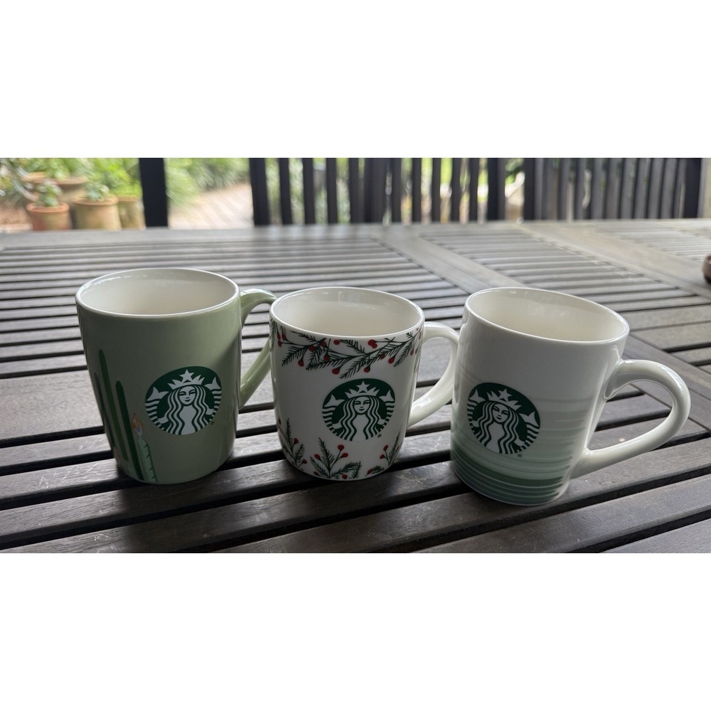 Starbucks Mugs Lot Of 3‎